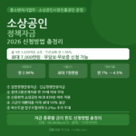 소상공인 정책자금 대출 2026 금리 한도 신청방법 총정리 안내 이미지