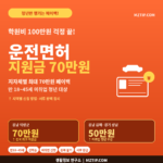운전면허 지원금 최대 70만원, 지역별 완벽 정리 (서울·경기·경남 신청법) 2 운전면허 지원금 최대 70만원 청년 페이백 지역별 총정리 경남 의령 김해 경기 성남 만 18~45세 인포그래픽
